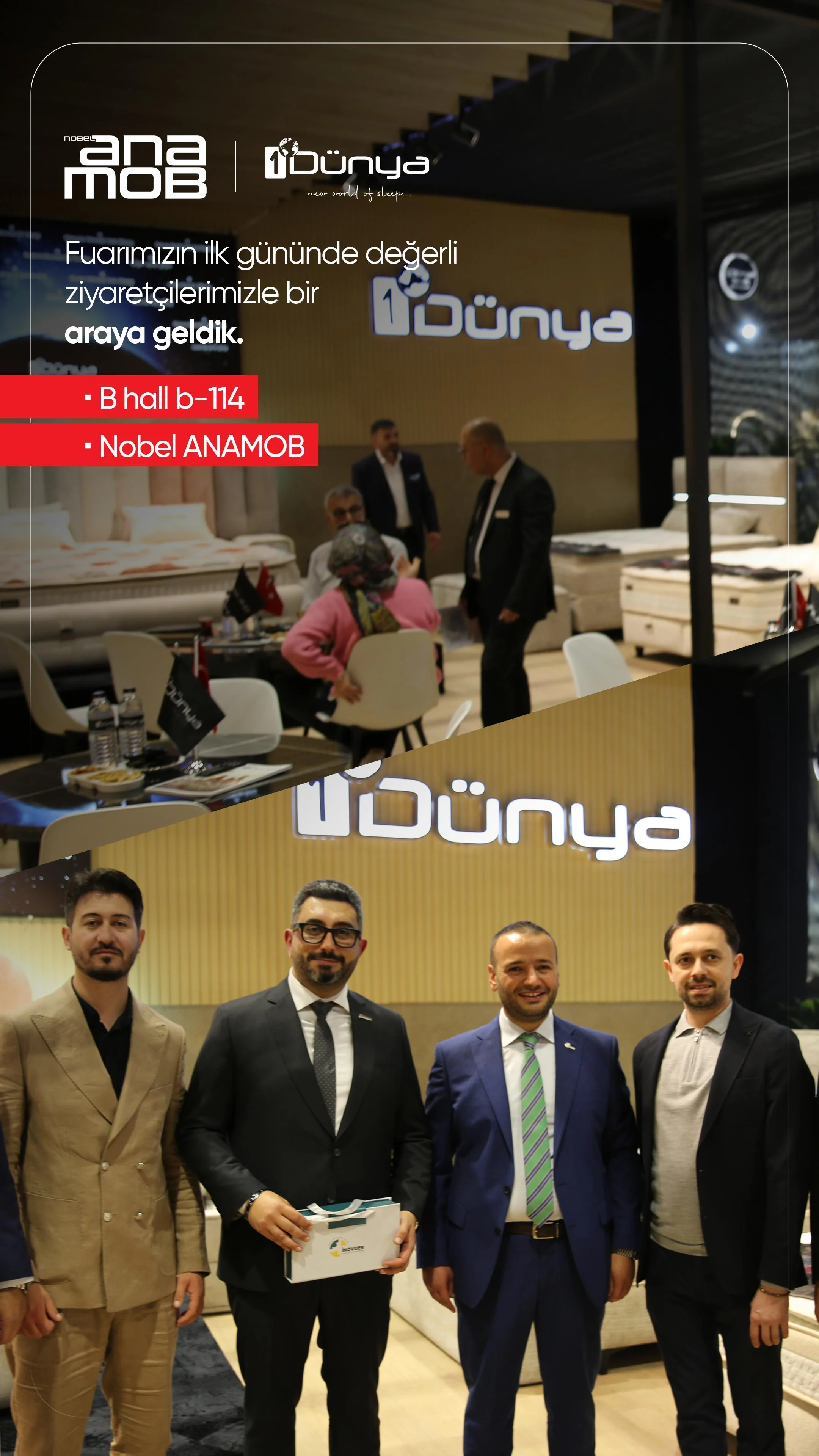 8-12 Ekim ANAMOB Mobilya Fuarı