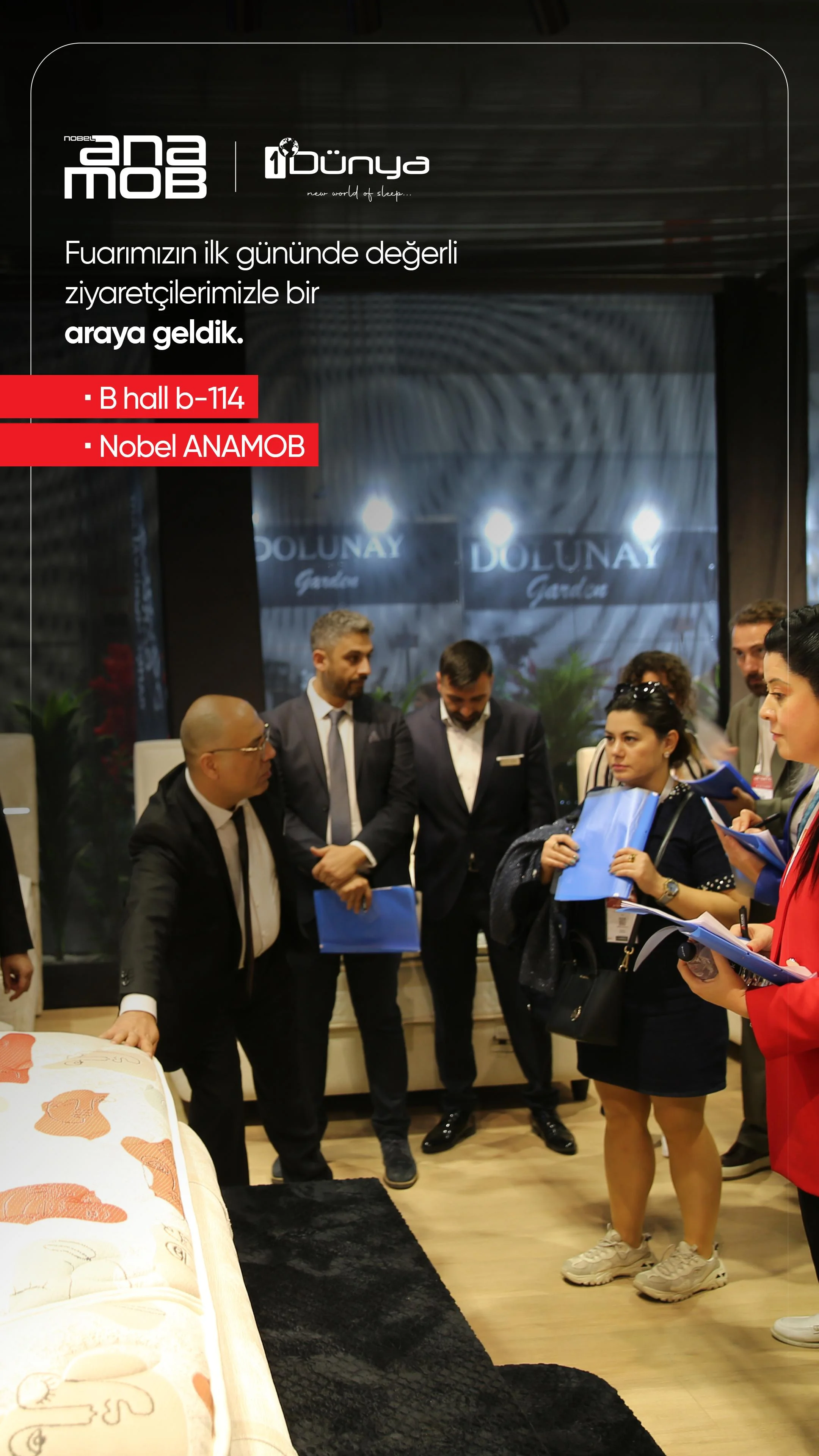 8-12 Ekim ANAMOB Mobilya Fuarı