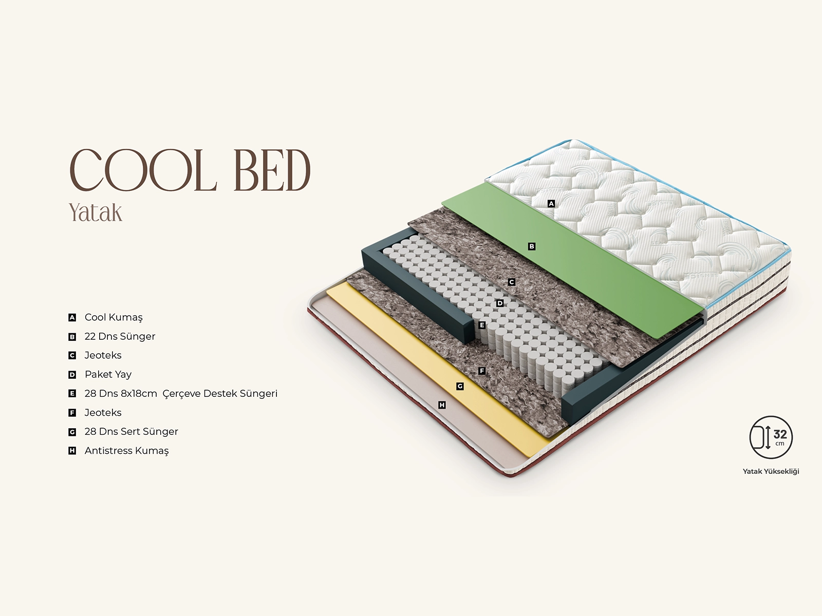 Cool Bed Yatak