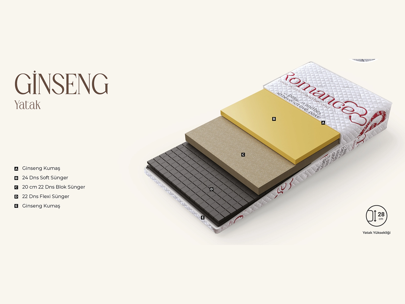 Ginseng Yatak