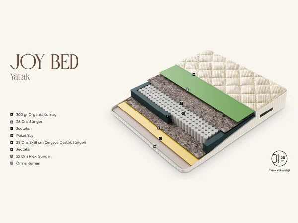 Joy Bed Yatak - Görsel 2